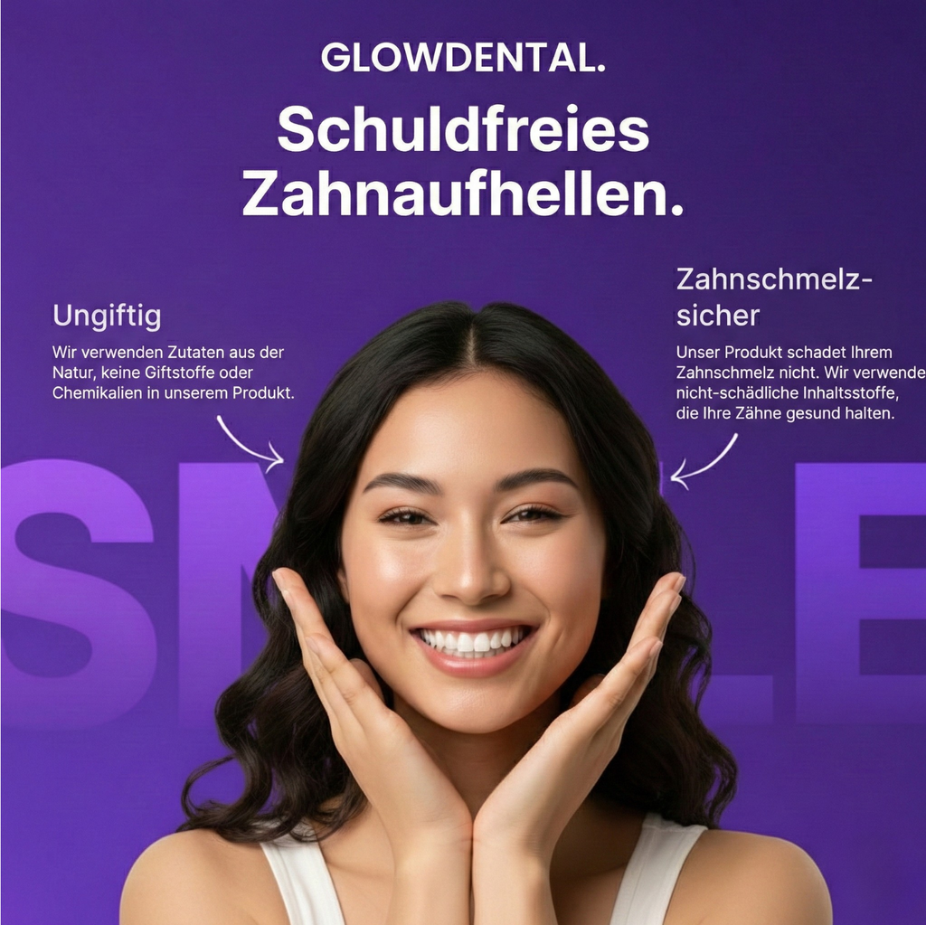 GLOWDENTAL™ Anti-Gelbstich-Strips